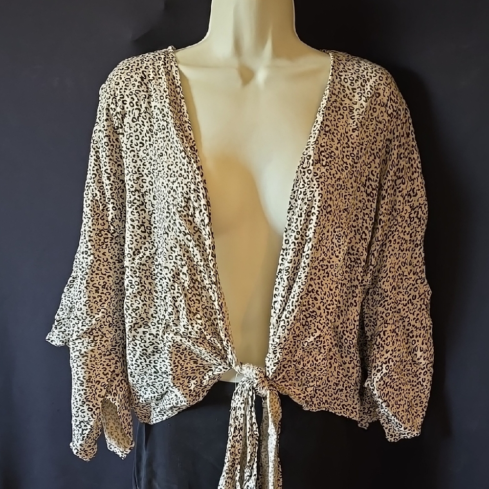 Leopard Print Women's Sweater